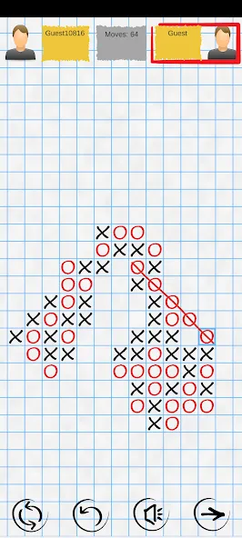 Tic Tac Toe Online: Mega XO [MOD: Все разблокировано] - Скриншот 2