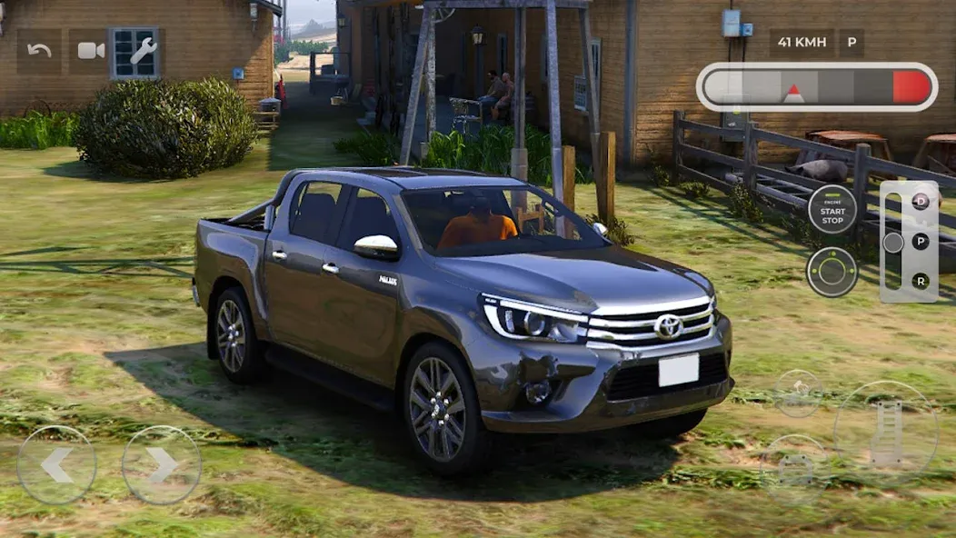Toyota Hilux 4×4 Mountain Ride (Тойота Хайлюкс 44 Поездка по горам) [MOD: Бесконечные деньги] - Скриншот 1