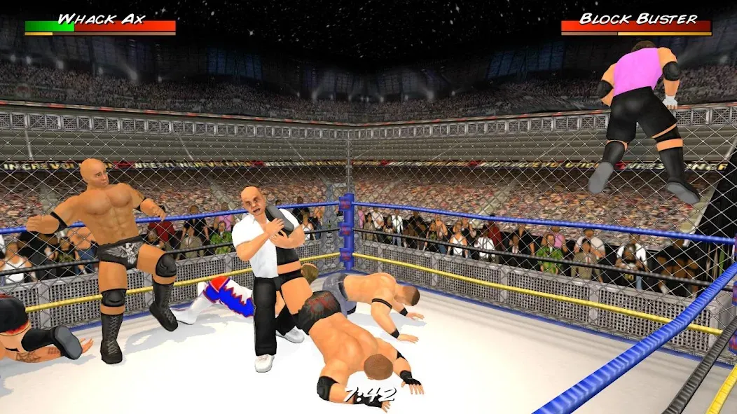 Wrestling Revolution 3D (Реслинг Революшн 3Д) [MOD: Мод Меню/Взлом] - Скриншот 1