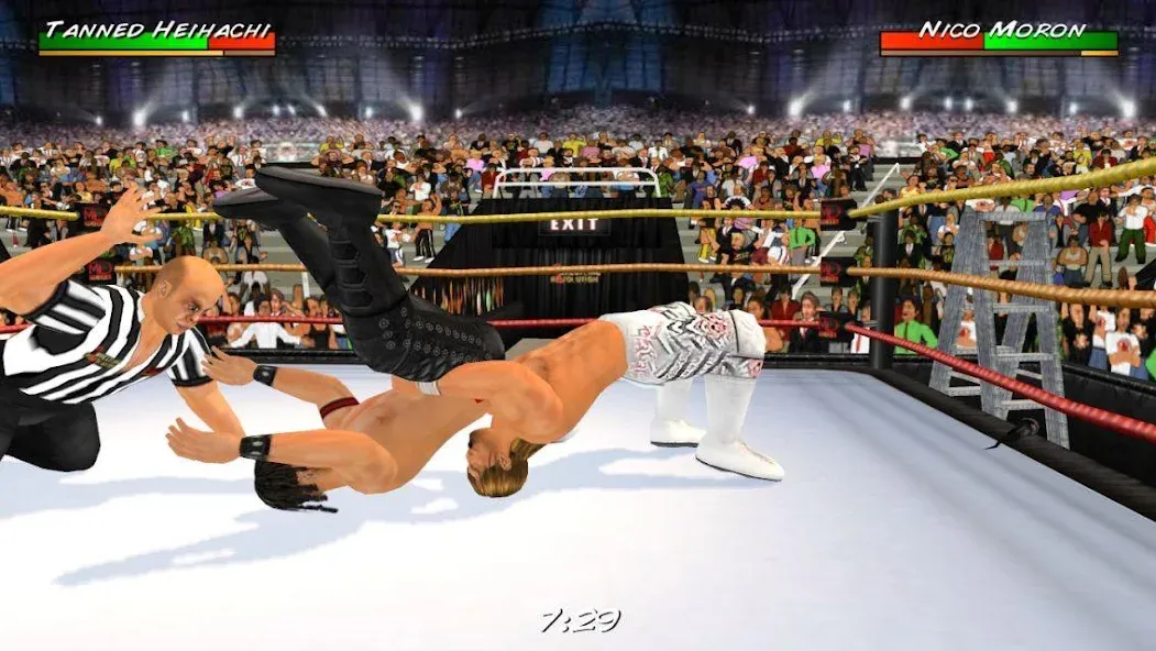 Wrestling Revolution 3D (Реслинг Революшн 3Д) [MOD: Мод Меню/Взлом] - Скриншот 2