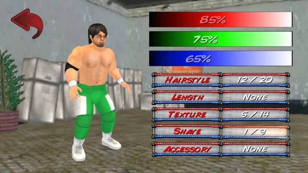 Wrestling Revolution 3D (Реслинг Революшн 3Д) [MOD: Мод Меню/Взлом] - Скриншот 4