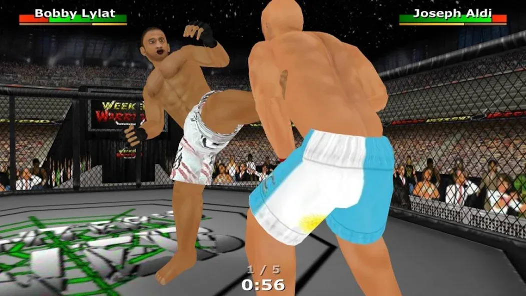 Weekend Warriors MMA (Уикенд Воорьорс ММА) [MOD: Бесконечные деньги] - Скриншот 1