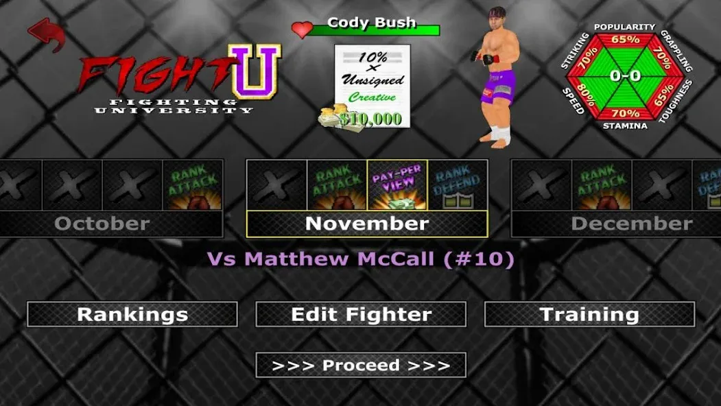 Weekend Warriors MMA (Уикенд Воорьорс ММА) [MOD: Бесконечные деньги] - Скриншот 5