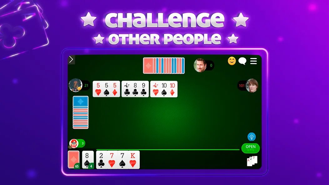 Scala 40 Online — Card Game (Скала 40 Онлайн) [MOD: Все открыто] - Скриншот 2