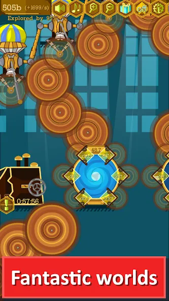 Steampunk Idle Gear Spinner (Стеампанк Идл Спиннер Фабрика) [MOD: Бесконечные деньги] - Скриншот 5