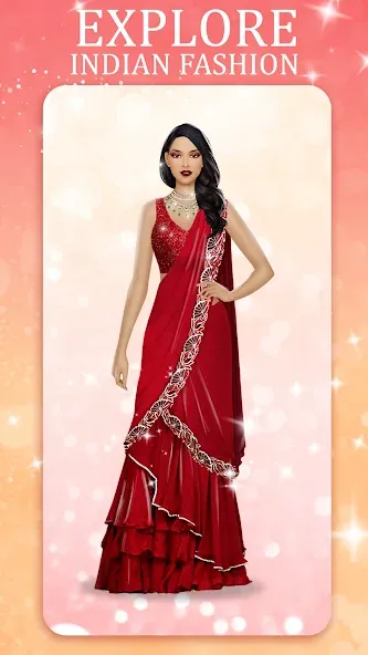 Indian Fashion Dressup Stylist [MOD: Все открыто] - Скриншот 3