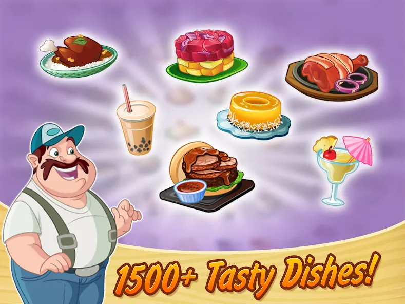 Kitchen Scramble: Cooking Game (Китчен Скрэмбл) [MOD: Меню/Много денег] - Скриншот 4
