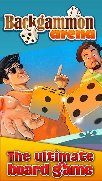 Backgammon Arena (Бэкгаммон Арена) [MOD: Premium/Unlocked] - Скриншот 1