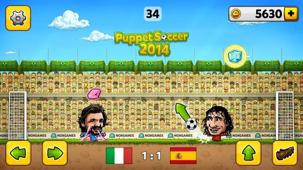 Puppet Soccer — Football [MOD: Premium/Unlocked] - Скриншот 3