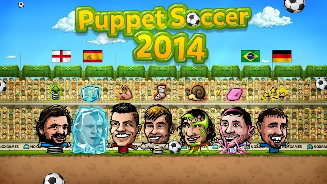 Puppet Soccer — Football [MOD: Premium/Unlocked] - Скриншот 4