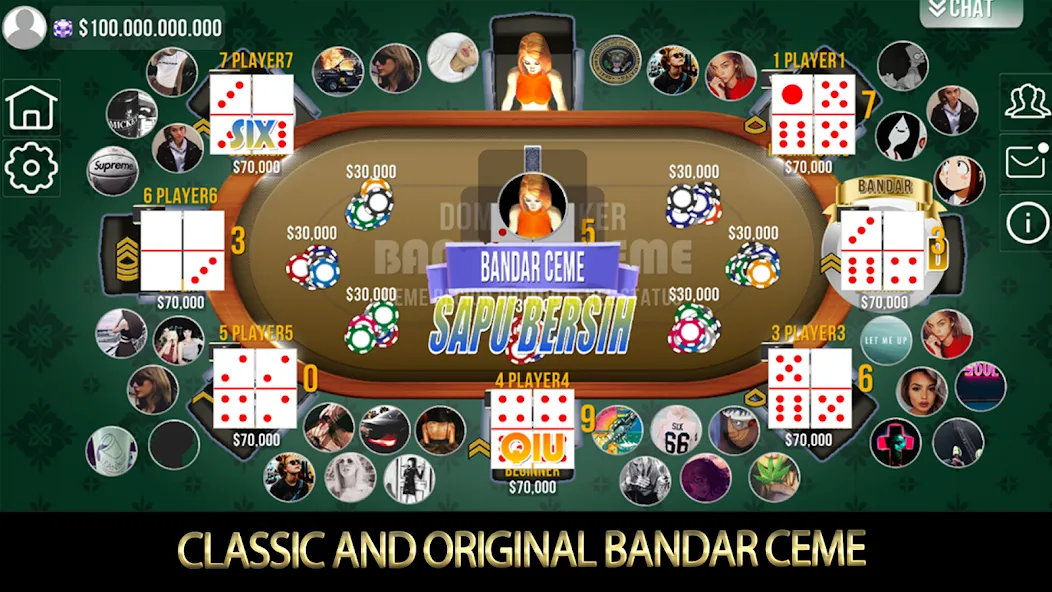 Domino Poker QiuQiu Gaple (Домино Покер ЧиЧи Гапле) [MOD: Разблокировано] - Скриншот 4