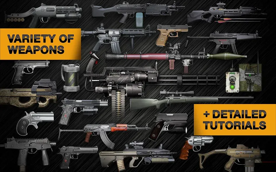 Weaphones™ Gun Sim Vol1 Armory (Уипхоунс Ган Сим Вол1 Армори) [MOD: Меню/Много денег] - Скриншот 5