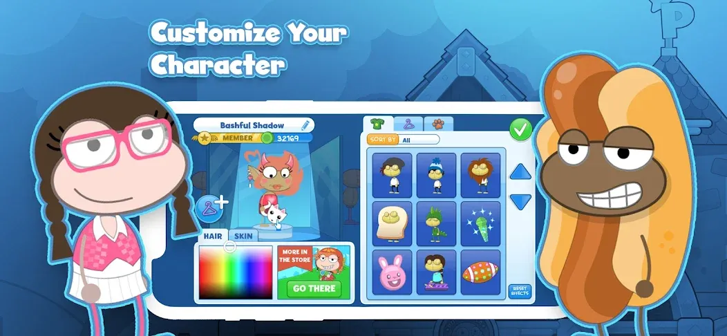 Poptropica: Fun Kids Adventure (Поптропика) [MOD: Много монет/Энергии] - Скриншот 2
