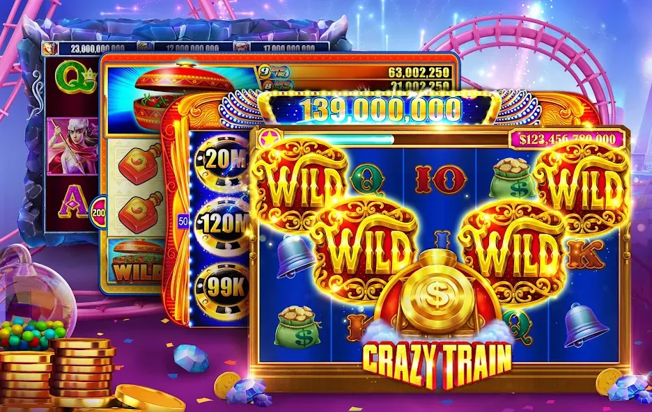 Slotomania™ Slots Casino Games (Слотомания) [MOD: Разблокировано] - Скриншот 1