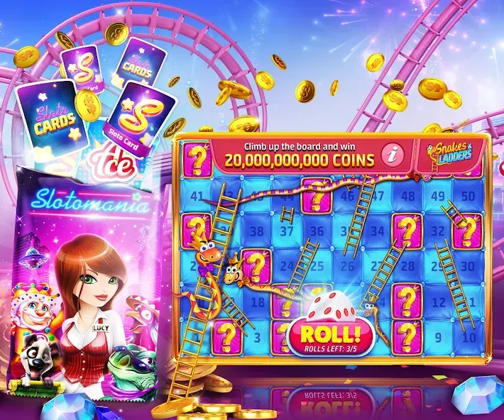 Slotomania™ Slots Casino Games (Слотомания) [MOD: Разблокировано] - Скриншот 5
