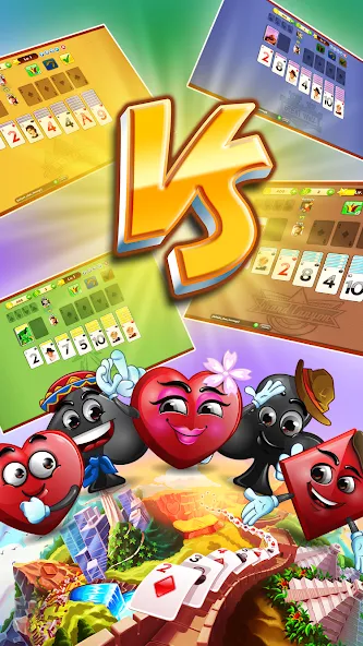 Solitaire Journey (Солитер Джорни) [MOD: Много монет/Энергии] - Скриншот 1