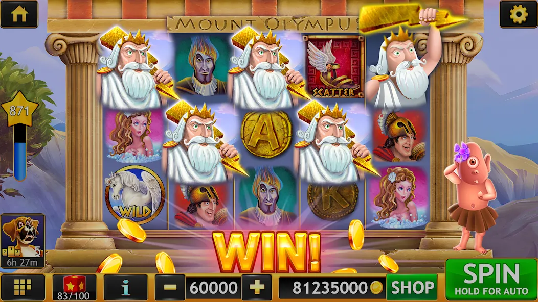 Vegas Slots Galaxy (Вегас Слотс Гэлэкси) [MOD: Все разблокировано] - Скриншот 1