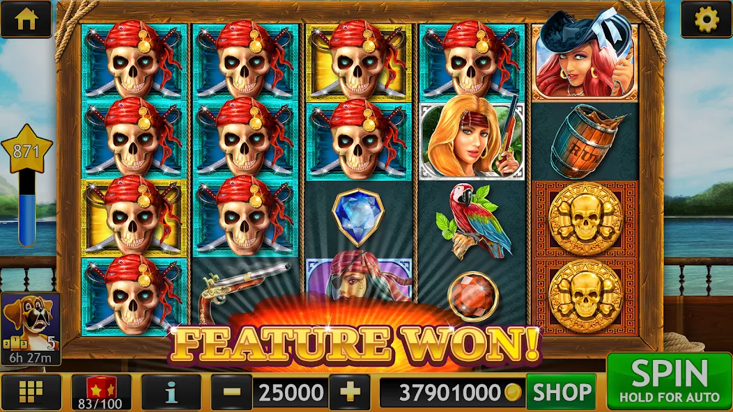 Vegas Slots Galaxy (Вегас Слотс Гэлэкси) [MOD: Все разблокировано] - Скриншот 5