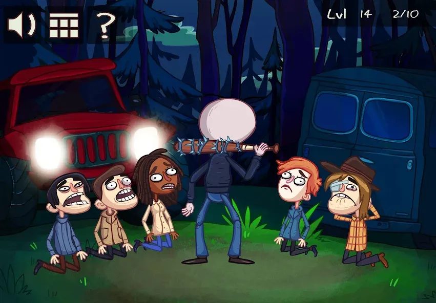 Troll Face Quest: TV Shows [MOD: Все открыто] - Скриншот 1