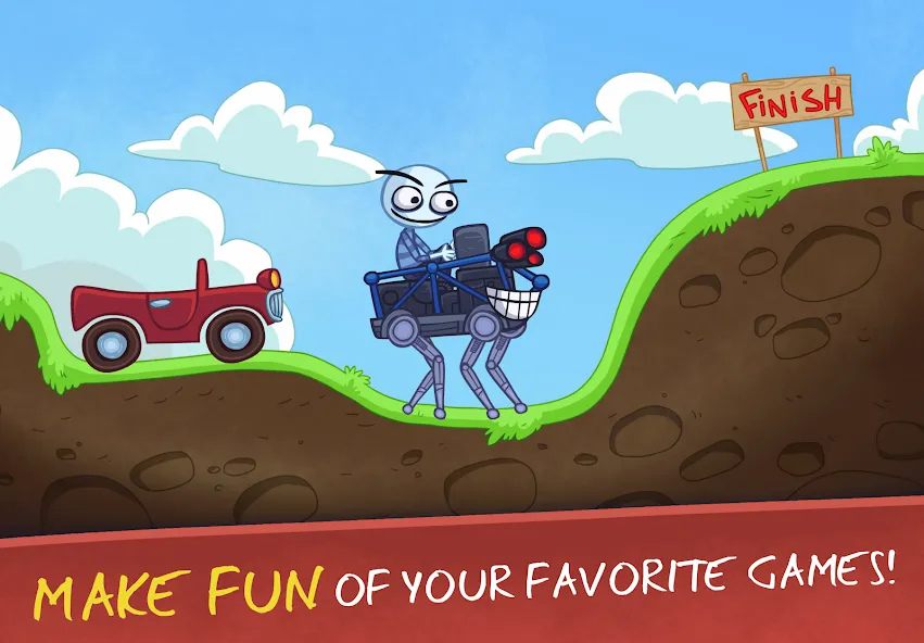 Troll Face Quest: VideoGames 2 (Тролль Фейс Квест Видеоигры 2) [MOD: Меню/Много денег] - Скриншот 4