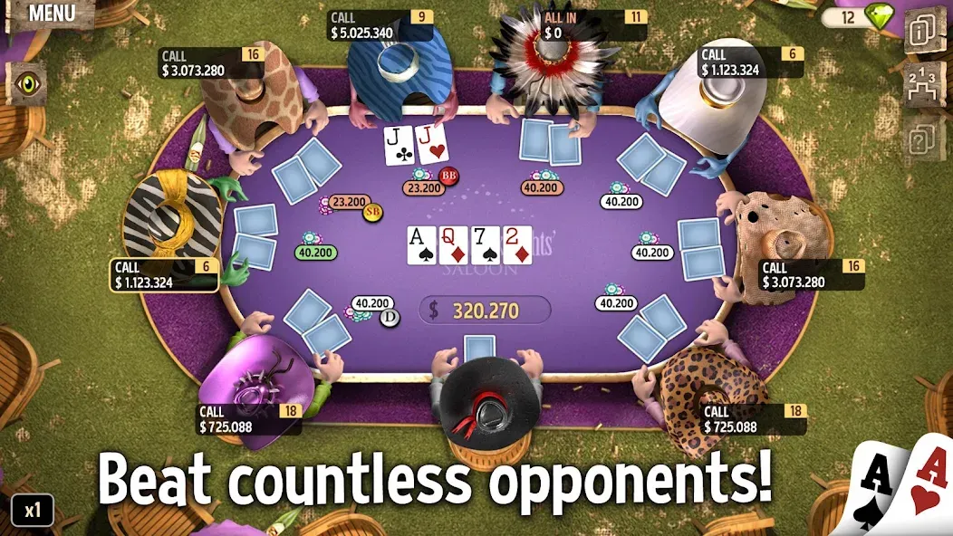 Governor of Poker 2 — Offline [MOD: Premium/Unlocked] - Скриншот 4