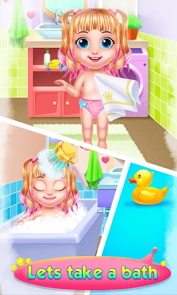 Baby Girl Caring Pinky Style (Беби Грл Керинг Пинки Стайл) [MOD: Бесконечные деньги] - Скриншот 5