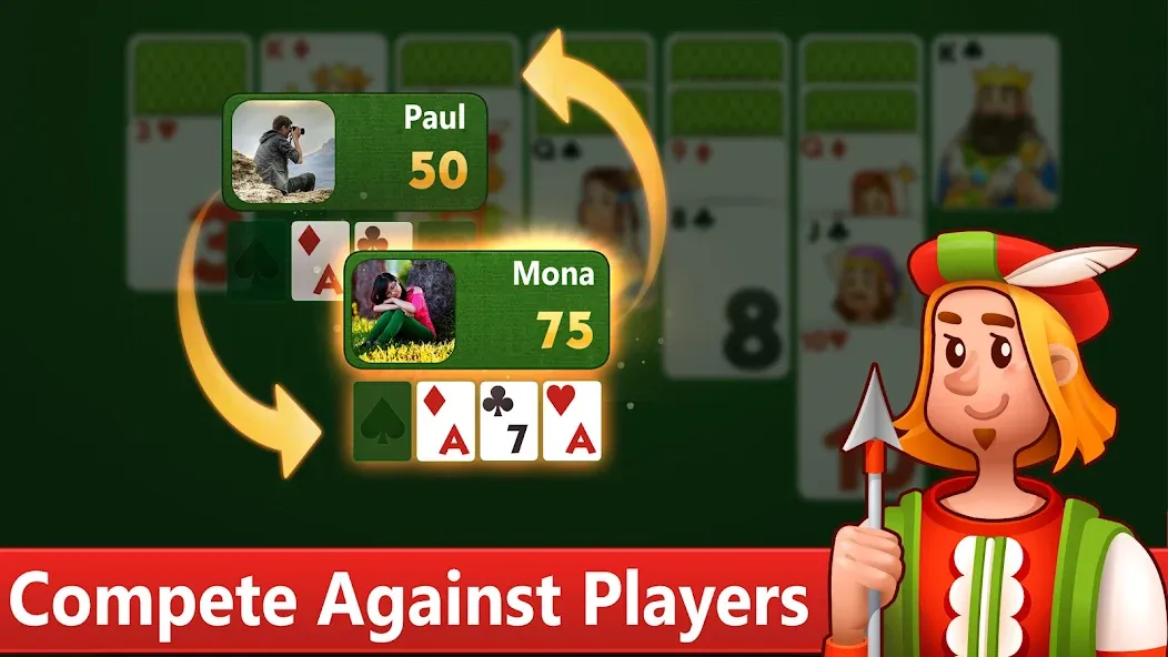 Klondike Solitaire card game [MOD: Разблокировано] - Скриншот 5