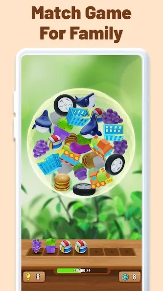 Match Triple Ball (Соответствие Тройной мяч) [MOD: Все разблокировано] - Скриншот 2