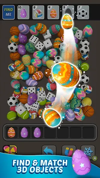 Triple Find — Match Triple 3D (Трипл Файнд) [MOD: Разблокировано] - Скриншот 1