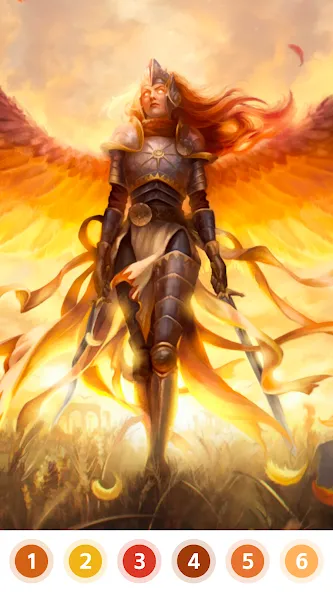 Angel & Devil Paint by Number [MOD: Premium/Unlocked] - Скриншот 5