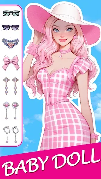 Doll Makeover: dress up games (Долл Мейковер) [MOD: Бесконечные деньги] - Скриншот 2