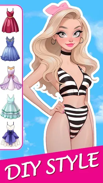 Doll Makeover: dress up games (Долл Мейковер) [MOD: Бесконечные деньги] - Скриншот 3