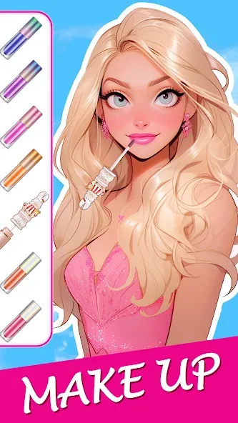 Doll Makeover: dress up games (Долл Мейковер) [MOD: Бесконечные деньги] - Скриншот 4