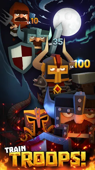 Kingdoms of HF — Dragon War (Кингдомс оф ХФ) [MOD: Бесконечные деньги] - Скриншот 2