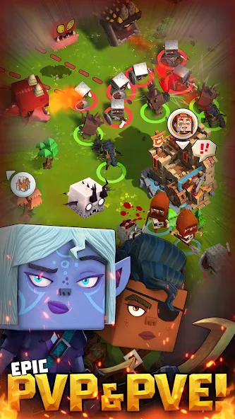 Kingdoms of HF — Dragon War (Кингдомс оф ХФ) [MOD: Бесконечные деньги] - Скриншот 3