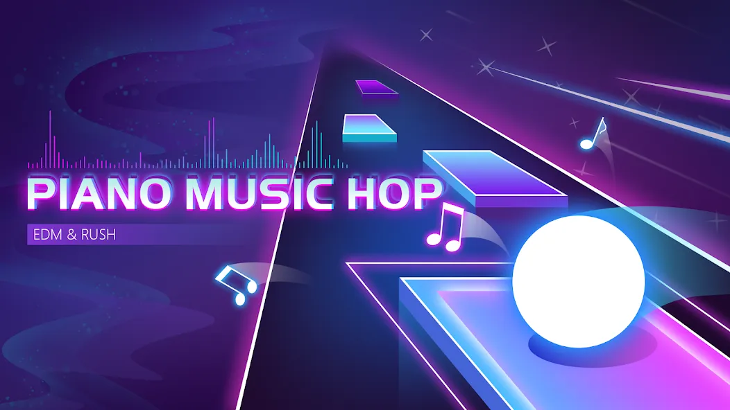 Piano Music Hop: EDM Rush! (Пиано музыка хоп) [MOD: Мод Меню/Взлом] - Скриншот 1
