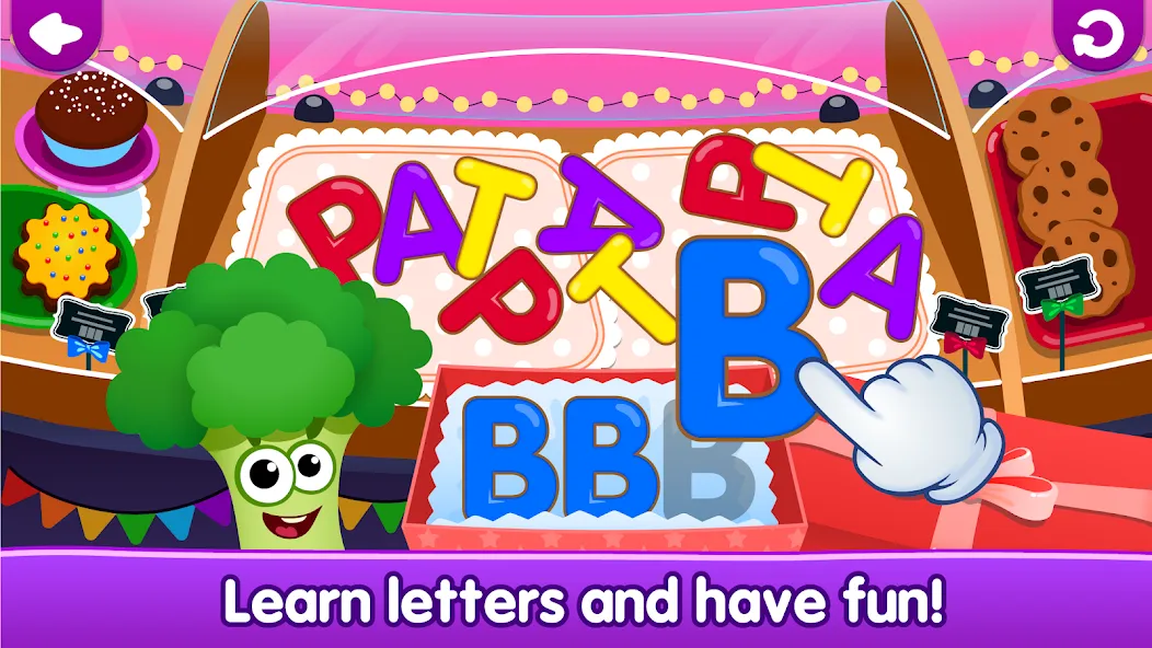 ABC kids! Alphabet learning! [MOD: Разблокировано] - Скриншот 2
