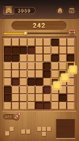Block Sudoku Woody Puzzle Game [MOD: Все открыто] - Скриншот 4