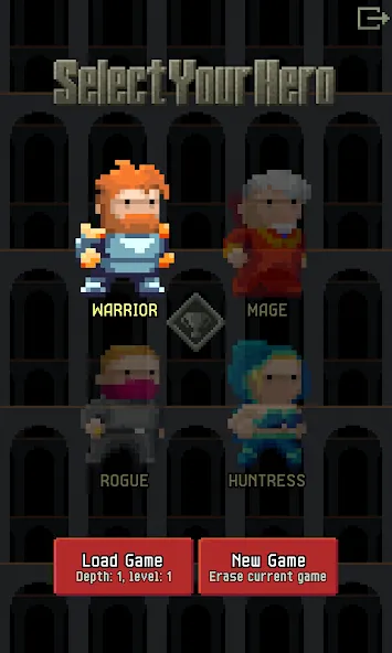 Pixel Dungeon ML (Пиксельное подземелье РУ) [MOD: Разблокировано] - Скриншот 3