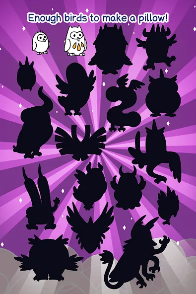 Birds Evolution: Merge Game (Брдс Эволюшн) [MOD: Mega Mod/Меню] - Скриншот 4