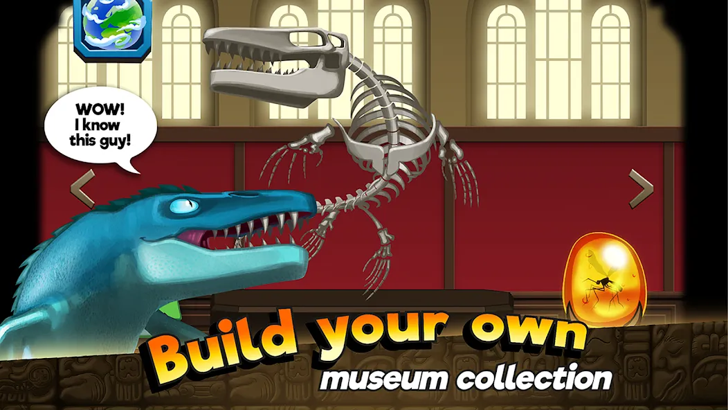 Dino Quest: Dig Dinosaur Game (Дино Квест) [MOD: Все разблокировано] - Скриншот 4