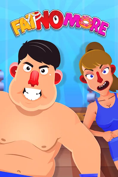 Fat No More: Sports Gym Game! (Фэт Но Море) [MOD: Бесконечные деньги] - Скриншот 5
