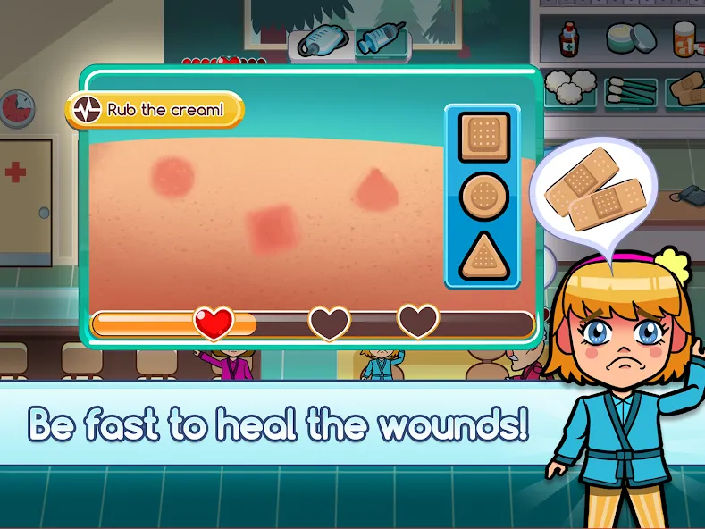 Hospital Dash Tycoon Simulator (Хоспиталь Даш Тайкун Симулятор) [MOD: Много монет/Энергии] - Скриншот 3