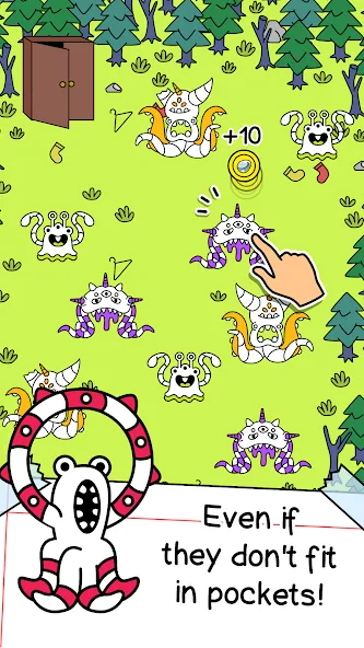 Monster Evolution: Merge Game (Монстер Эволюшн) [MOD: Mega Mod/Меню] - Скриншот 2