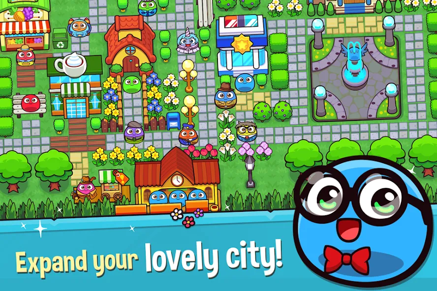 My Boo Town: City Builder Game (Май Бу Таун) [MOD: Бесконечные деньги] - Скриншот 3