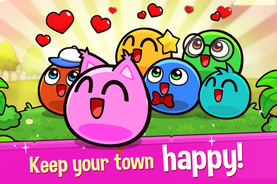 My Boo Town: City Builder Game (Май Бу Таун) [MOD: Бесконечные деньги] - Скриншот 4