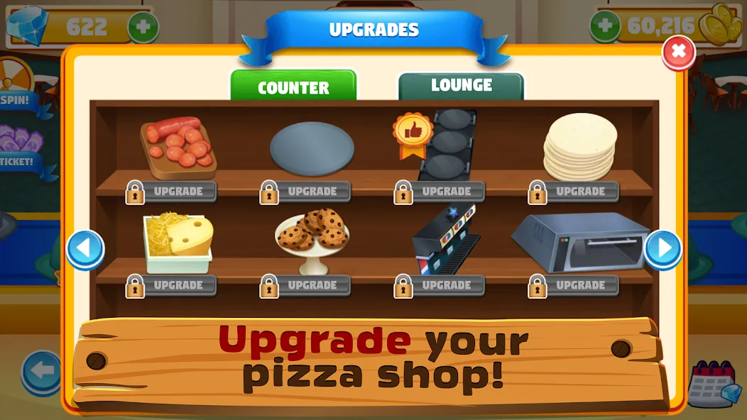 My Pizza Shop 2: Food Games (Мой Пиццерия 2) [MOD: Mega Mod/Меню] - Скриншот 3