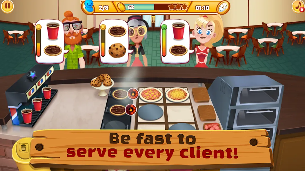 My Pizza Shop 2: Food Games (Мой Пиццерия 2) [MOD: Mega Mod/Меню] - Скриншот 5
