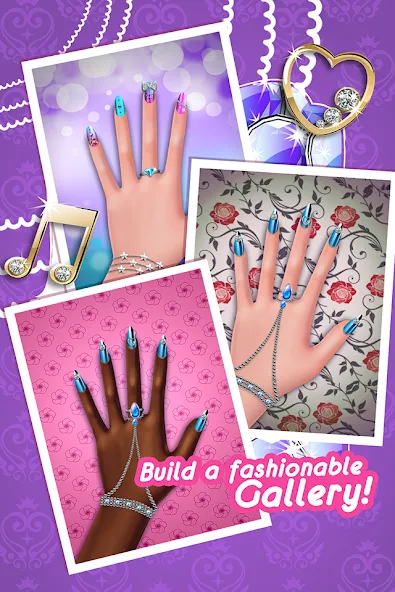 My Nail Makeover: Nail Salon (Моя маникюрная переменка) [MOD: Все разблокировано] - Скриншот 5