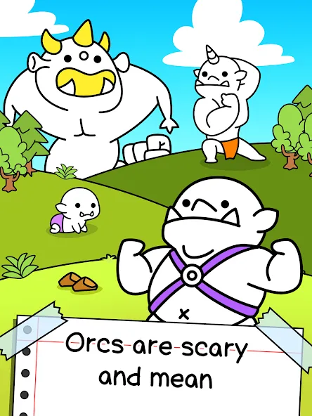 Orc Evolution: Create Monsters (Орк Эволюшн) [MOD: Много монет/Энергии] - Скриншот 5